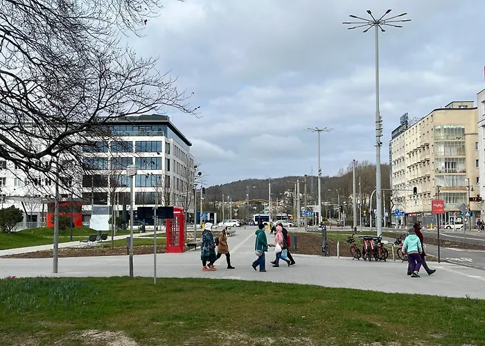 Jasne Mieszkanie Z Balkonem W Centrum Gdyně